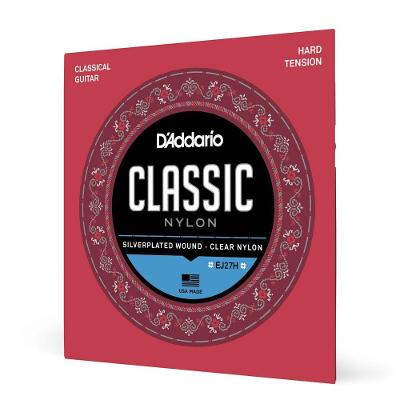 Encordoamento Violão Nylon EJ27H Tensão Pesada Student D'Addario