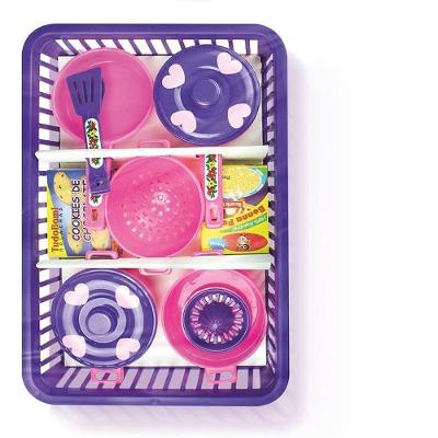 Jogo de Panelinhas Brincando de Casinha 13 Peças Pica Pau Brinquedos