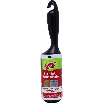 Rolo Adesivo para Roupas e Tecidos Remove Pelos e Fiapos Scotch Brite