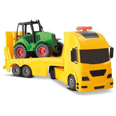 Caminhão Pollux Resgate com Trator em Plástico Silmar Brinquedos