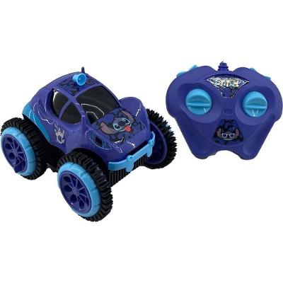 Carrinho Controle Remoto Stitch Space Roller Capotagem Candide