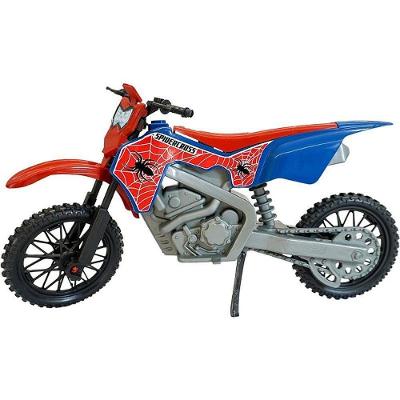 Moto Spider Cross com Pezinho de Descanso Polipropileno Kendy Brinquedos