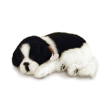 Brinquedo Pet Filhote Border Collie de Pelúcia Dorminhoco Imex