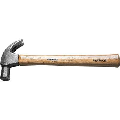 Martelo de Unha 18mm Aço Forjado Cabeça Temperada Cabo Madeira Tramontina