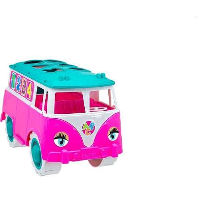 Kombica Dora Educativa com 6 Peças de Encaixar para 12 Meses Kendy Brinquedos