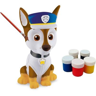 Kit de Pintura com Boneco Chase Arts Guache Lavável Branco Elka