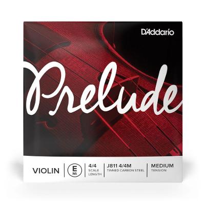 Corda para Violino Mi Prelude J811 4-4 Nucleo de Aco D'Addario