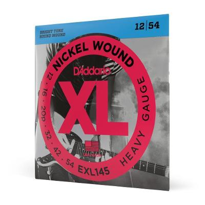 Encordoamento para Guitarra EXL145 XL Nickel Wound 12-54 D'Addario