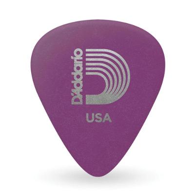 Kit 25 Palhetas D'Addario Duralin 1DPR6-25 Delrin 1.20mm Roxo