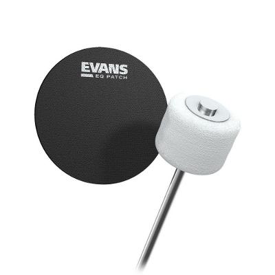 Pad Protetor para Pele de Bumbo EQPB1 Nylon Preto 2 Peças Evans