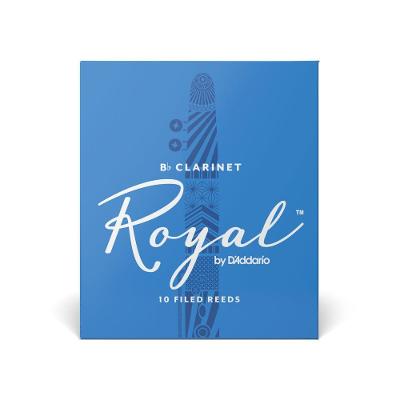 Palheta Clarineta Bb Royal RCB1025 Corte Francês 2.5 10 Peças DD Woodwinds
