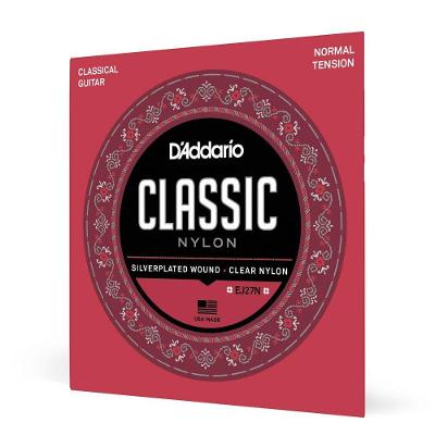 Encordoamento Violão Nylon EJ27N Tensão Média Student D'Addario