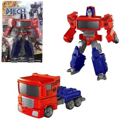 Brinquedo Transformável Robo Caminhão 19cm 2 em 1 Blister