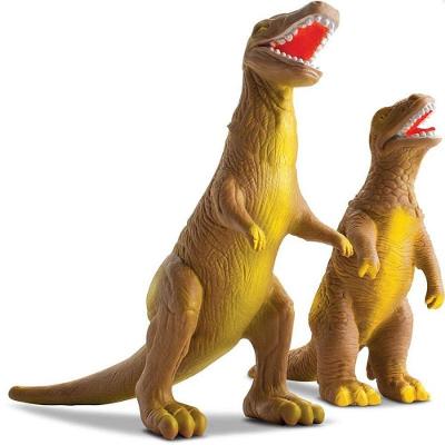 Brinquedo Dinossauro T-Rex com Filhote Coleção Dinopark Bee Toys