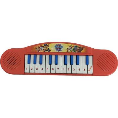 Piano Infantil Patrulha Canina Melodia 13 Teclas Candide