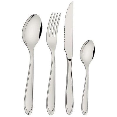 Faqueiro Laguna 16 Peças Aço Inox Polido para Mesa Tramontina