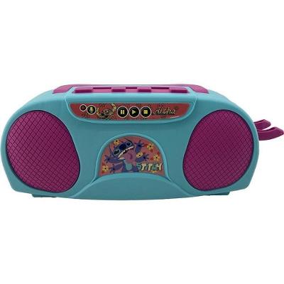 Karaokê Infantil Stitch Boom Box com Função Amplificadora Candide