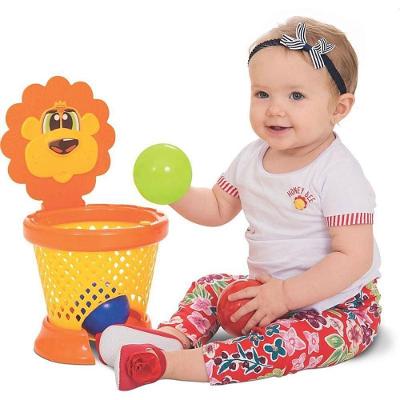 Brinquedo Infantil Basketball Baby Design Leão Mercotoys