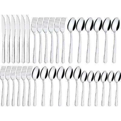 Faqueiro Búzios 36 Peças Aço Inox Polido para Mesa Posta Tramontina