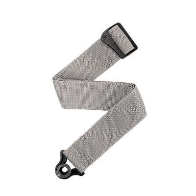 Correia para Instrumento PWSAL405 Auto Lock Polipropileno Cinza D'Addario