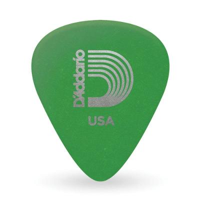 Kit 25 Palhetas D'Addario 1DGN4-25 Delrin .85MM Verde