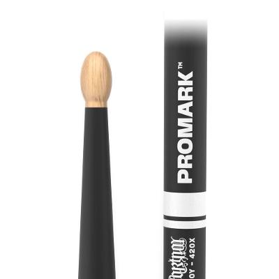 Baqueta Mike Portnoy TXMP420XW-AG Hickory Activegrip Preta Promark
