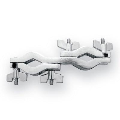 Clamp Duplo para Bateria SC-BGC Duas Vias Hastes 1-2 Polegada Cromado Gibraltar