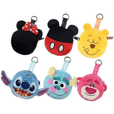 Chaveiro DAC Mini Fluffy Disney Pelúcia com Zíper Tamanho Único