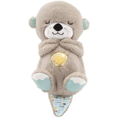 Pelúcia Fisher Price Lontra Hora de Dormir com Sons e Luzes Mattel