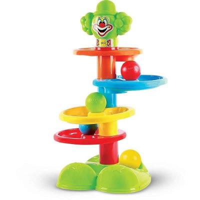 Brinquedo Educativo Palhaço Pom 4 Bolinhas Coloridas Maral