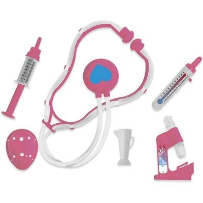 Kit Médico Brincando de Profissões Pequena Doutora MD Mod.1 6 Peças