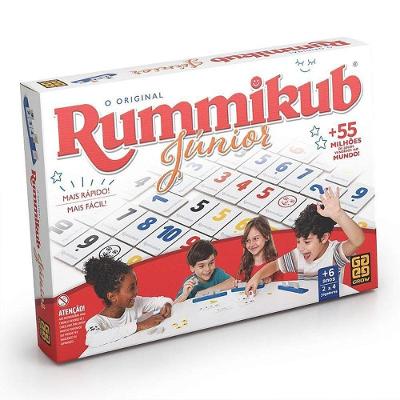 Brinquedo Educativo Rummikub Jr Sequências Numéricas Grow