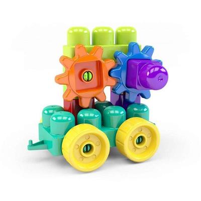 Brinquedo para Montar Gira-gira da Blocolândia 13 Peças Dismat Brinquedos