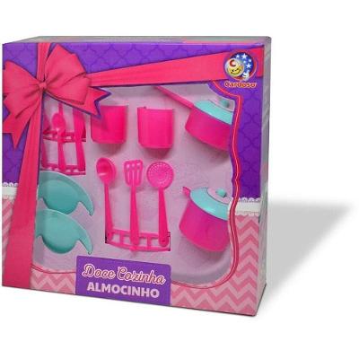 Kit Doce Cozinha Almocinho Utensílios Completos Cardoso Toys