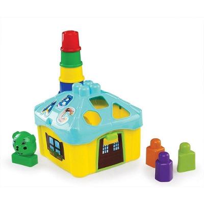 Casinha de Atividades Educativa com Formas e Letras Dismat Brinquedos