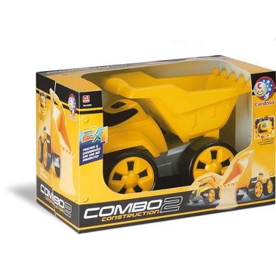 Caminhão de Brinquedo Combo 2 Construction 2 em 1 Cardoso Toys