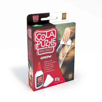 Cola para Quebra-cabeça com Aplicador Prático Grow