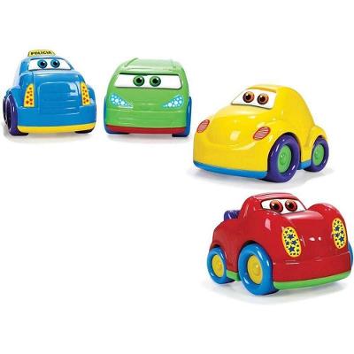 Brinquedo Baby Cars Big Star Conjunto com 16 Carrinhos Plástico