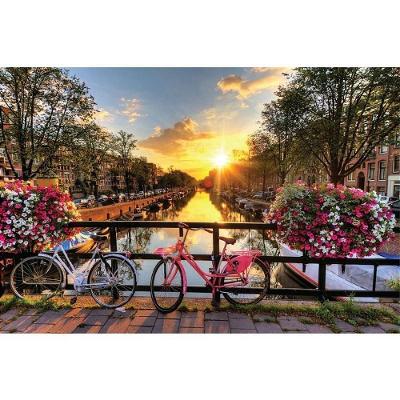 Quebra-cabeça Cartonado Amsterdam Premium 500 Peças Pais & Filhos