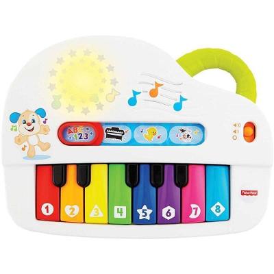 Piano Infantil Cachorrinho Teclas Iluminadas Fisher-Price Mattel