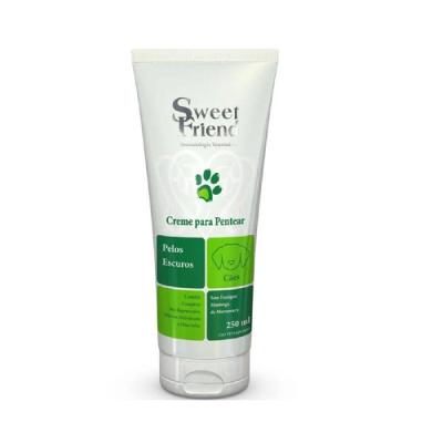 Creme para Pentear Sweet Friend Cães Pelos Escuros 250ML