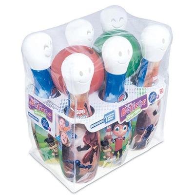 Boliche Super Boliche Menino 6 Pinos com 2 Bolas Brinquemix