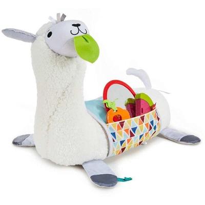 Brinquedo de Pelúcia Lhama Amigável com Acessórios Interativos Mattel