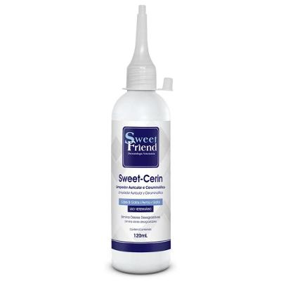 Limpador Auricular Ceruminolítico Sweet Cerin para Cães 120ML