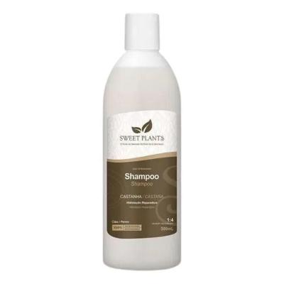 Shampoo Sweet Plants Castanha para Animais 500ML 1 Unidade