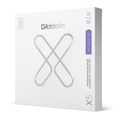 Encordoamento Violão D'Addario XSAPB1152-3P XS Phosphor Bronze 3 Jogos