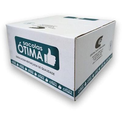Sacola Plástica Otimã 40x50cm 20 Micras 1000 Unidades Central Plast
