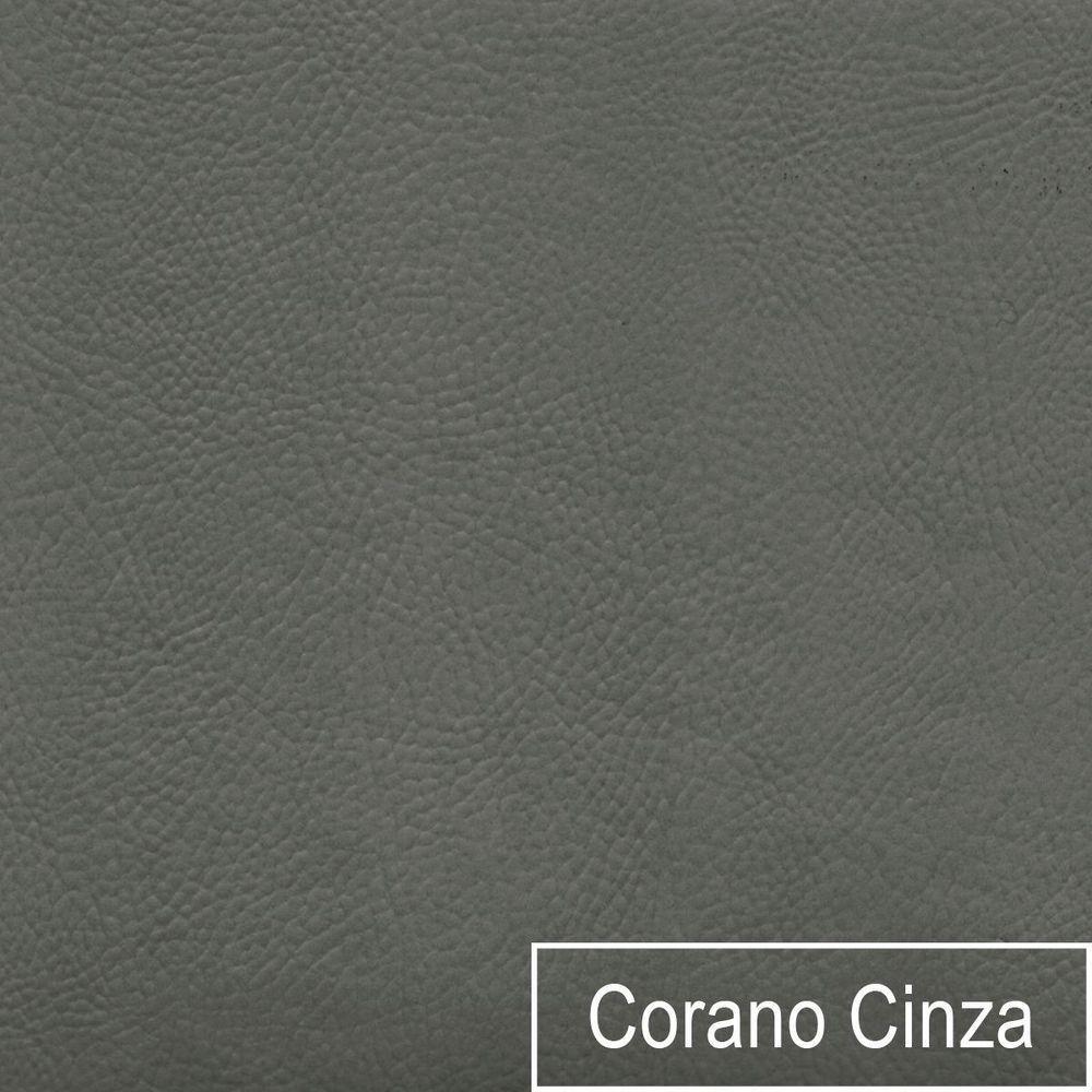 Kit Diva Recamier Diana 130Cm Lado Esquerdo E 01 Poltrona Classic Corano - Doce Sonho Móveis Cinza - 2