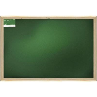 Quadro Escolar Souza Office Moldura de Madeira 50x40cm 5 Unidades Verde