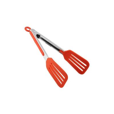 Espátula Pegador Silicone e Inox CK3213 Antiaderente Vermelho Clink